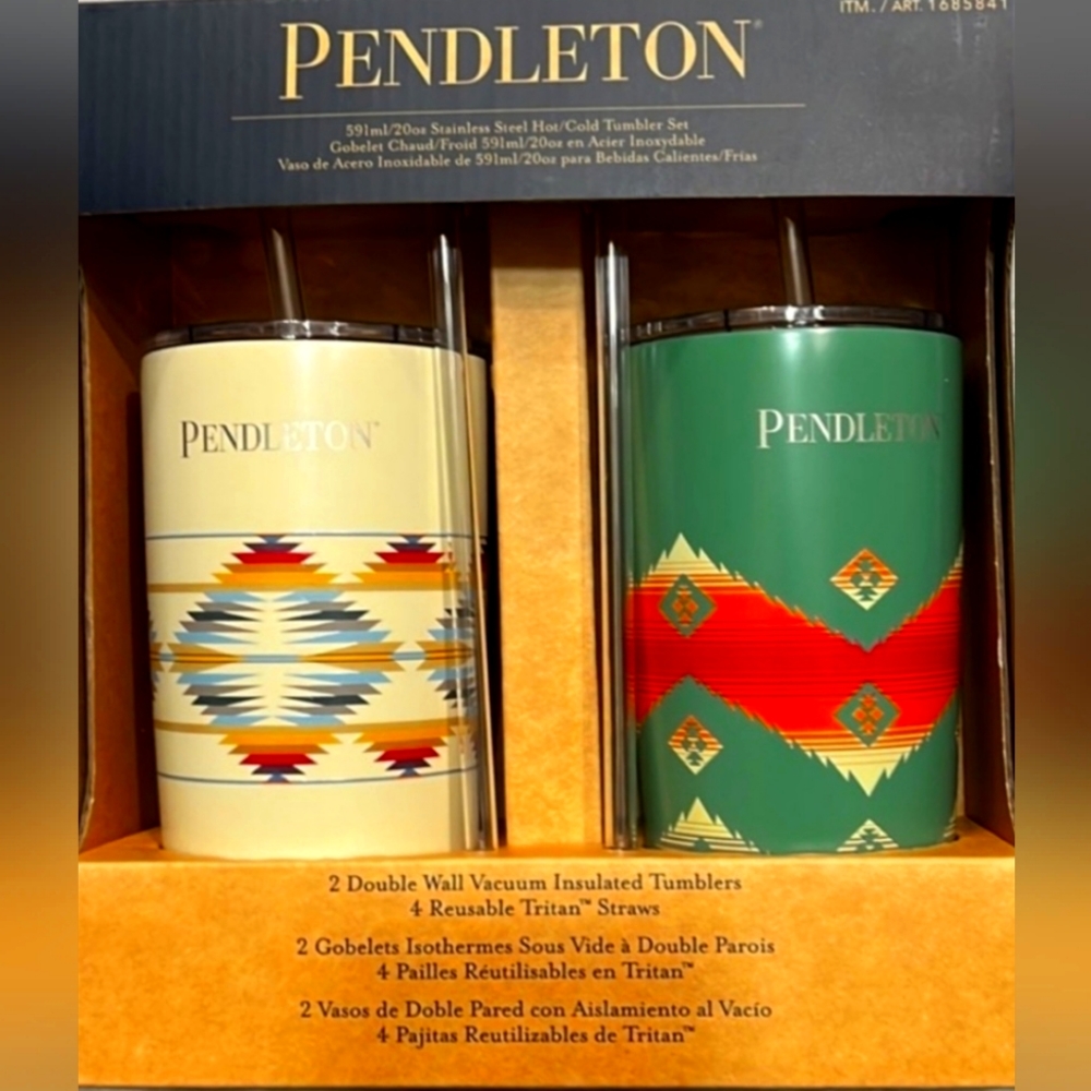 Pendleton tumbler set